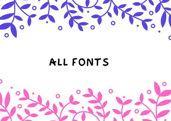 All Fonts: A Versatile Display Font for Web Design