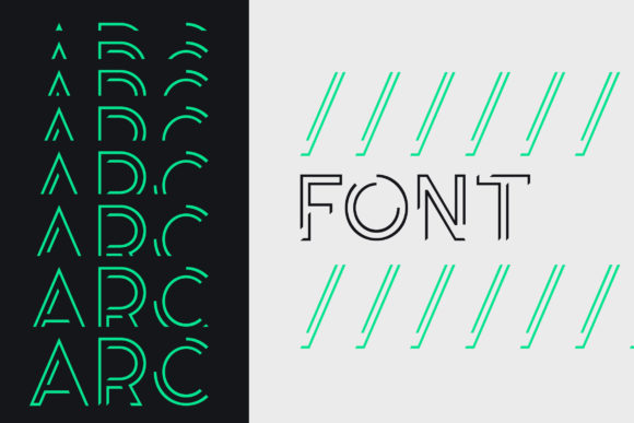 Arc: A Modern Display Font for Editorial Design