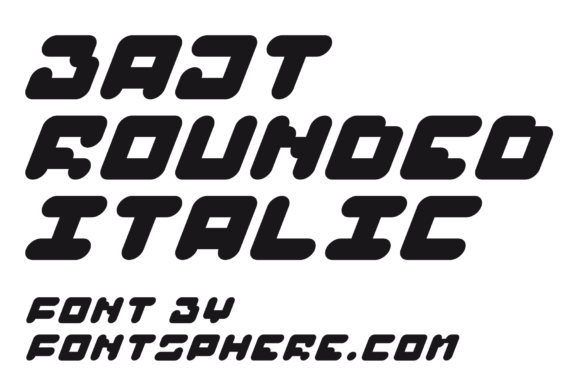 Bajt Rounded: A Futuristic Font for Modern Web Design