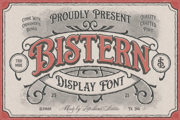 Bistern Font for Stronger Brand Visuals