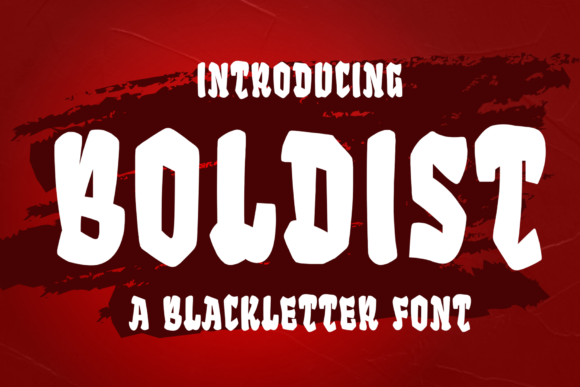 Boldist: A Playful Font for Handmade Creations