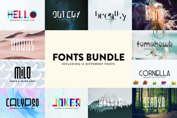 Fonts Bundle Vol 1: A Marketer’s Guide to Creative Typography