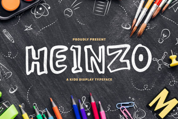 Heinzo: A Playful Display Font for Modern Web Projects