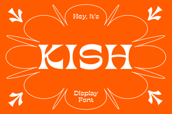 Kish Font for Web Design and Brand Identity