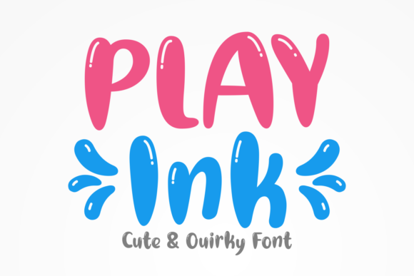 Play Ink: A Playful Display Font for Creative Projects