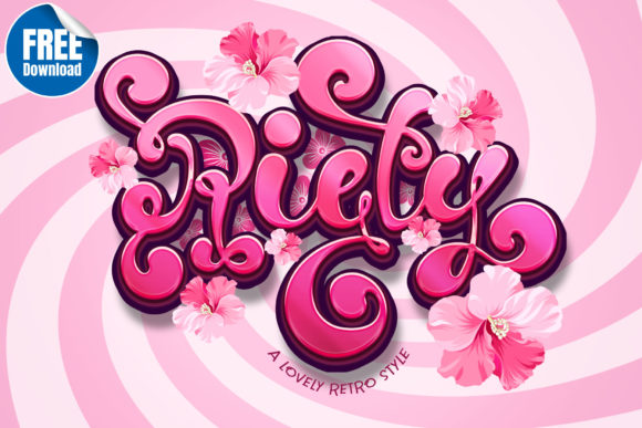 Riety Font for Editorial Design and Branding