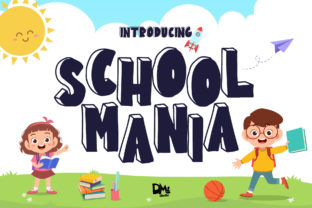 School Mania Font for Eye-Catching Campaigns