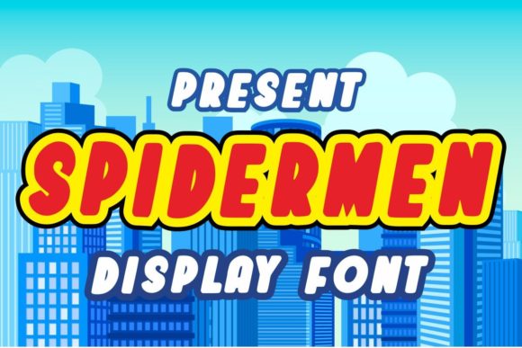 Spidermen Font for Campaign Creatives