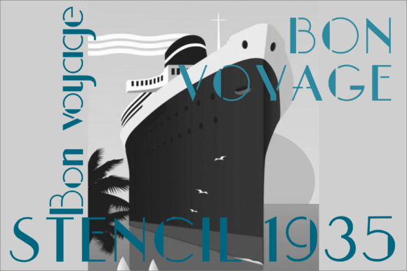 Stencil 1935: A Versatile Display Font for Modern Branding