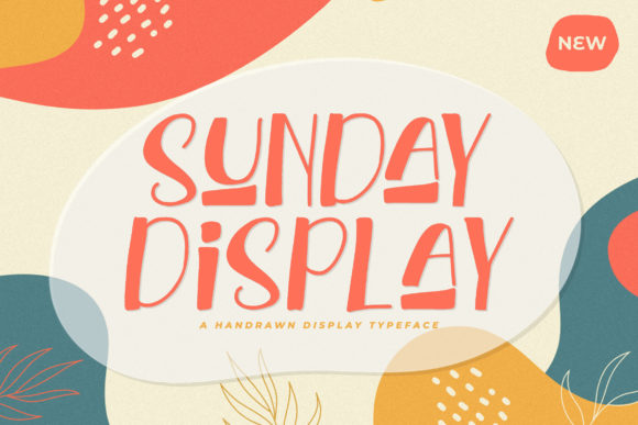 Sunday Display: A Playful Font for Bold Digital Designs