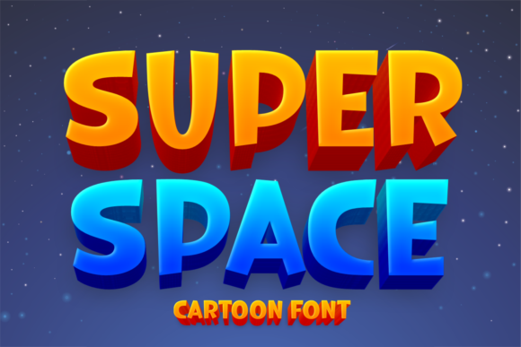 Super Space: A Playful Font for Handmade Creations